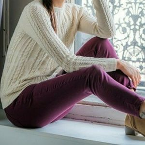 Ann Taylor cashmere cable knit sweater